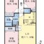 間取 3LDK、専有面積：67.26m2、バルコニー面積：8.26m2