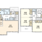 間取 3SLDK＋SIC、土地面積144.30m2、建物面積100.46m2　2024年3月完成