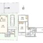 間取 2LDK＋ロフト、土地面積81.80m2、建物面積66.73m2