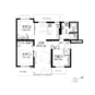 間取 3LDK＋SIC、専有面積：85.77m2、バルコニー面積：16.24m2