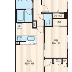 3LDK、専有面積：79.33m2、バルコニー面積：6.80m2(間取)