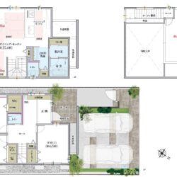 2SLDK＋WIC、土地面積140.00m2、建物面積114.26m2(間取)