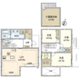 間取 3LDK＋WIC+SIC＋ステップストレージ、土地面積122.47m2、建物面積97.71m2