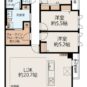 間取 3LDK＋WIC、専有面積：91.10m2、バルコニー面積：10.50m2