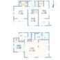 間取 4LDK＋2WIC、土地面積131.15m2、建物面積96.88m2