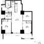 間取 3LDK、専有面積：63.87m2、バルコニー面積：13.84m2