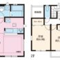 間取 4LDK＋WIC+SIC+PANTRY、土地面積152.74m2、建物面積103.30m2