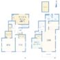 間取 3LDK＋S、土地面積148.80m2、建物面積105.57m2