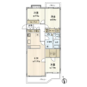 間取 3LDK＋WIC、専有面積：81.18m2、バルコニー面積：15.68m2