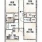 間取 3LDK＋3WIC、専有面積：70.80m2、バルコニー面積：10.80m2