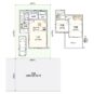 間取 2LDK、土地面積72.62m2、建物面積57.51m2