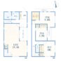 間取 3LDK＋WIC、土地面積129.23m2、建物面積102.47m2