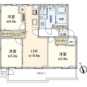 間取 3LDK＋WIC、専有面積：65.92m2、バルコニー面積：8.50m2